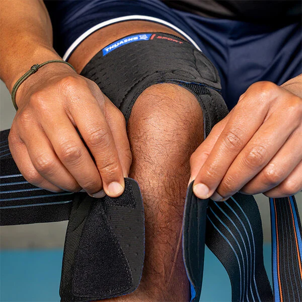 Genouillère strapping ouverte Thuasne sport – Douleur ou genou instable – Maintien 3 - Image 3